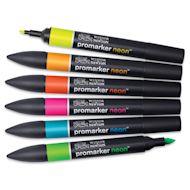 Winsor & Newton Promarker Neon Markers and Set