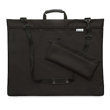 Open in modal - Blick Studio Series Softside Portfolio - 20" x 26", Black (Shown with utility case)