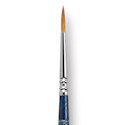 Escoda Optimo Kolinsky Sable Brush - Pointed Round, Long Handle, Size 2