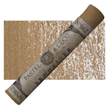 Open in modal - Sennelier Soft Pastel - Bistre 062 pastel and swatch