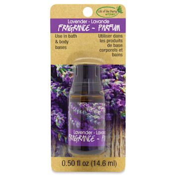 Open in modal - Life of the Party Soap Fragrances - Front of blister package of Lavender fragrance