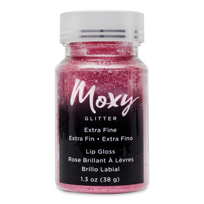 American Crafts Moxy Glitter - Lip Gloss, Extra Fine, 1.3 oz, Bottle