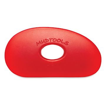 Open in modal - Mudtools Polymer Rib - Shape 0, Red/Very Soft