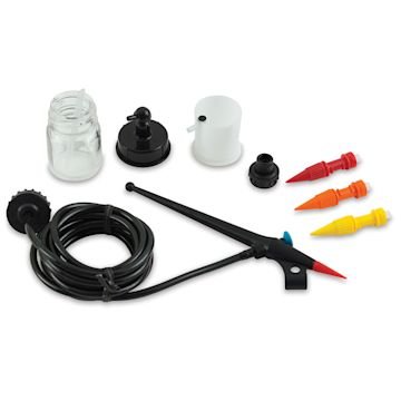 Open in modal - Testors Aztek External Mix Airbrush Set