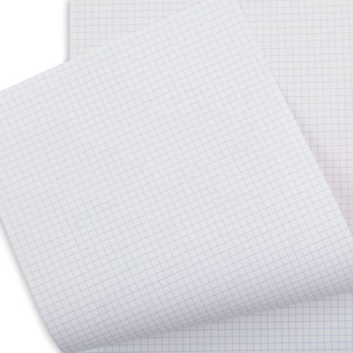 Rhodia Top-Stapled Notepads, bleed of pen marks on grid paper
