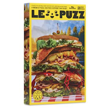 Open in modal - Le Puzz Big Sammy 500-Piece Puzzle - 18" x 25", packaging