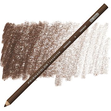 Open in modal - Prismacolor Premier Colored Pencil - Chocolate pencil and swatch