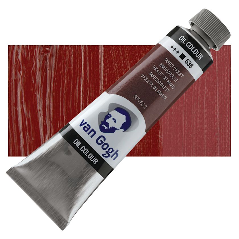 Van Gogh Oil Paint - Mars Violet, 40 ml tube | BLICK Art Materials
