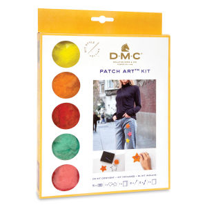 DMC Patch Art Kit - Heart and Stars