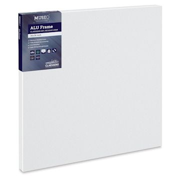 Open in modal - Museo Alu-Frame Claessens Belgian Linen Canvas - 36" x 36", 1-3/4" Depth