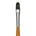 Isabey Isacryl Brush - Filbert, Long Handle, Size 4
