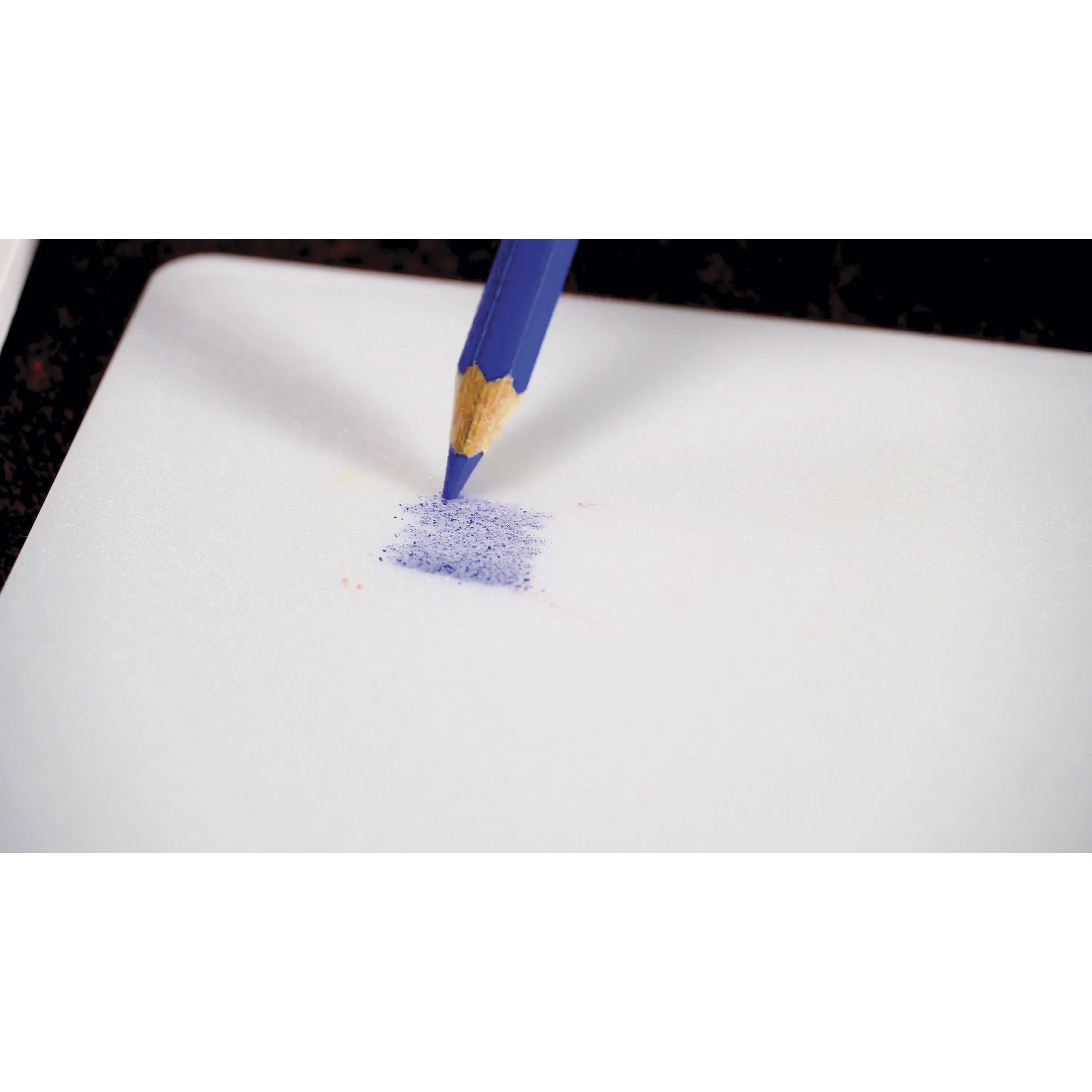 Tavolozza Per Acquerello Plexiglass Caran D'Ache Artist – 26x13 Cm, Bianco, Due Superfici (Ruvida E Liscia) Per Pittura
