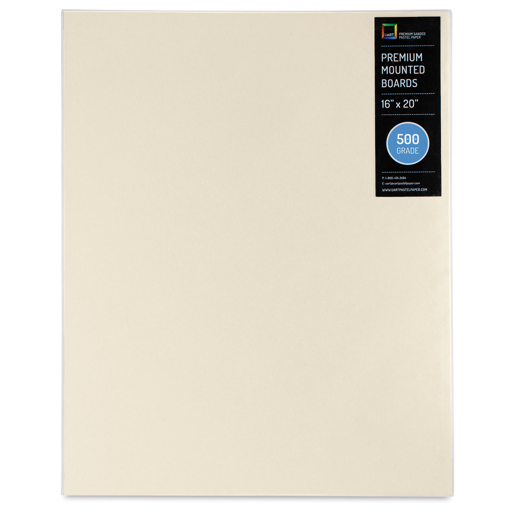 UArt Sanded Pastel Paper Pad - 400 Grit, 9'' x 12'', 10 sheets