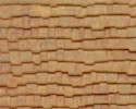 Plastruct Patterned Sheets, Wood Shake Shingle, 1:48 Scale 