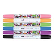 Tulip Graffiti Dual Tip Fabric Markers