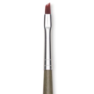 Open in modal - Da Vinci Forte Synthetic Brush - Slant, Short Handle, Size 4, close-up
