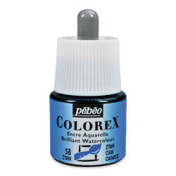 Pebeo Colorex Ink - 45 ml, Cyan