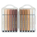 Magic Stix Triangular Markers - Set of 12, Global Skin Tones