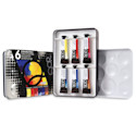 QoR Modern Watercolors - Set of 6, Introductory Colors, 5 ml Tubes