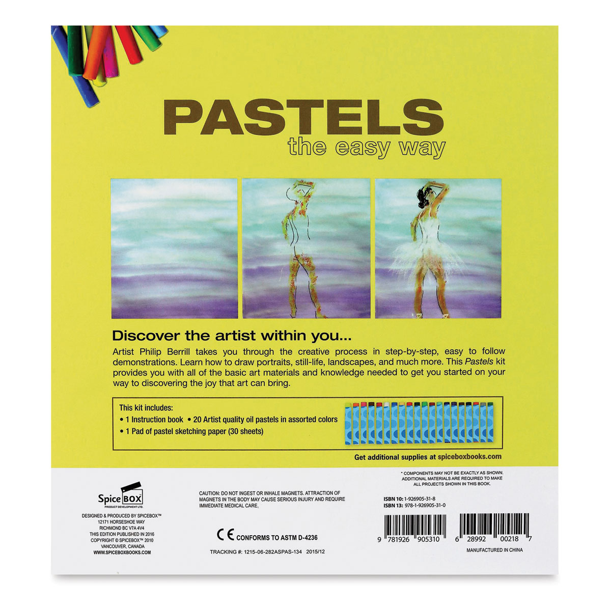 SpiceBox Art Studio Oil Pastels Kit