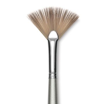 Open in modal - Robert Simmons Titanium Brush, Long Handle, Fan, 2