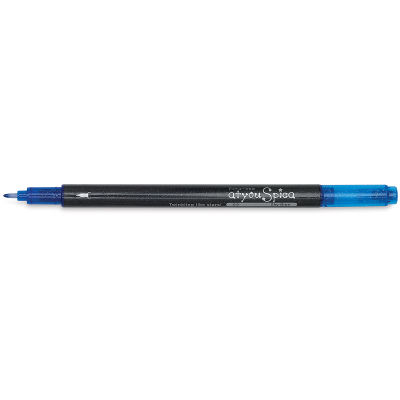 Copic Spica Glitter Pen Sets - Single Glitter pen shown horizontally and uncapped