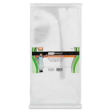 Open in modal - Children's Large Disposable Plastic Aprons - Front of package