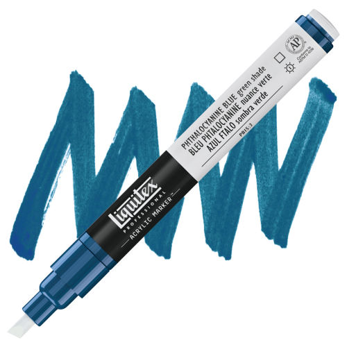 Liquitex Paint Marker - Phthalocyanine Blue (Green Sade), 2mm Tip