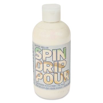 Open in modal - FolkArt Drizzle Acrylic Pouring Paint - Salty Glitter, 9 oz