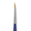 Blick Scholastic Short Handle Golden Taklon Brush - Round, Size 1