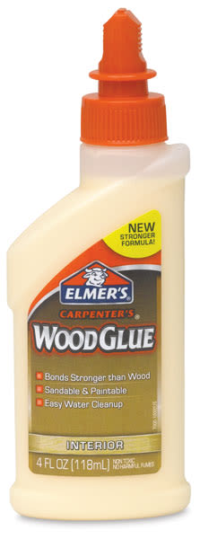 Elmer's Carpenter's Wood Glue - Front of 4 oz bottle shown
