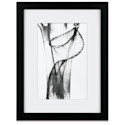 Blick Sheffield Frame - Black, 12" x 16" w/White Mat