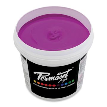 Open in modal - Permaset Aqua Fabric Ink - Supercover Glow Violet, Liter
