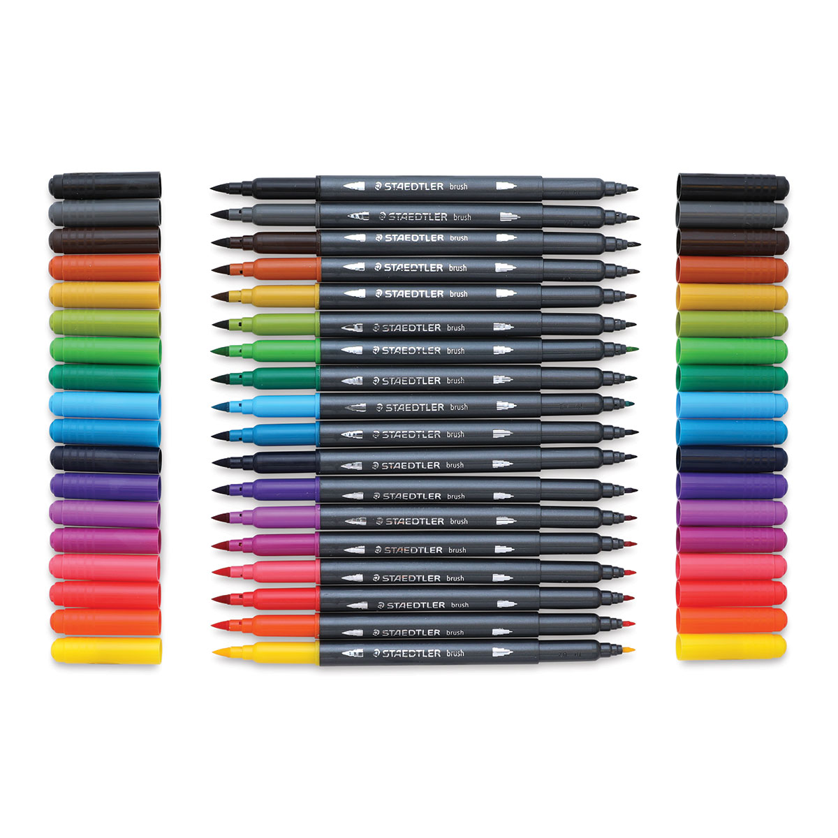 Water color pens stock image. Image of colorful, brush - 29332677