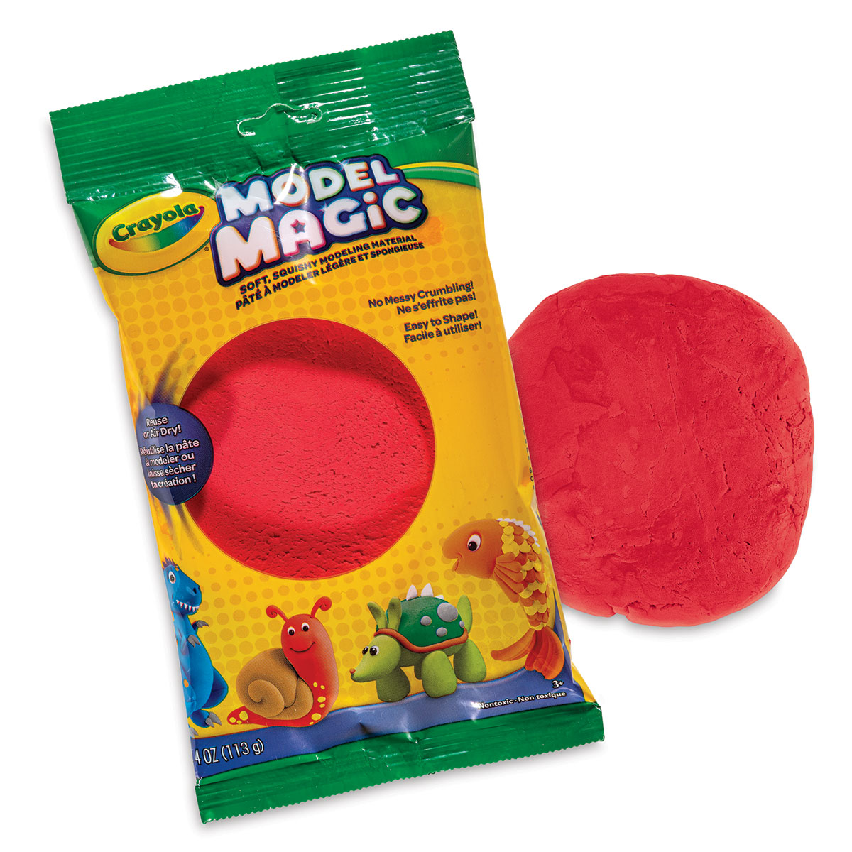 Crayola Model Magic Modeling Clay For Kids, Red - 4 oz bag