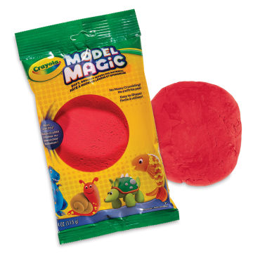 Crayola Model Magic - 4 oz, Red (packaging with red model magic)