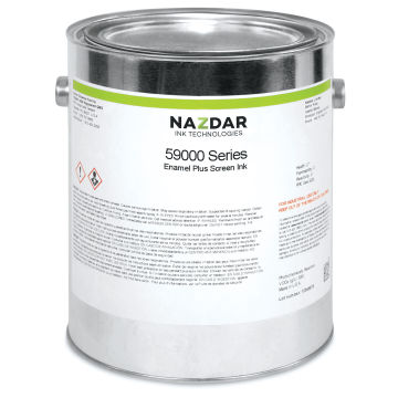 Naz-Dar 59-000 Series Gloss Enamel - Black, Gallon