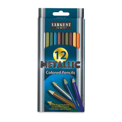 Sargent Art Metallic Colored Pencils - Set of 12
