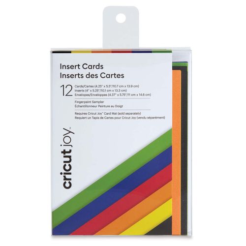 Cricut Joy Insert Cards - Fingerpaint, Package of 12