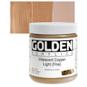 Golden Heavy Body Artist Acrylics - Iridescent Copper Light (Fine), 8 oz Jar