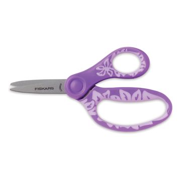 Open in modal - Fiskars SoftGrip Scissors - 5'', Pointed Tip, Purple (Color will vary.)