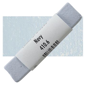 Open in modal - Great American Handmade Pastel - Navy 6, 410.6 pastel and swatch