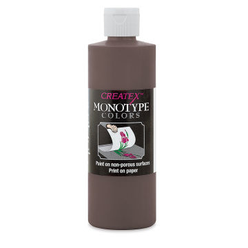 Createx Monotype Colors - Burnt Umber, 8 oz bottle