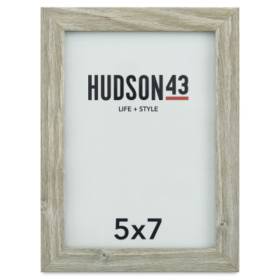 Hudson 43 Gallery Frame - Natural, 5" x 7", Easel Back (Front of frame)