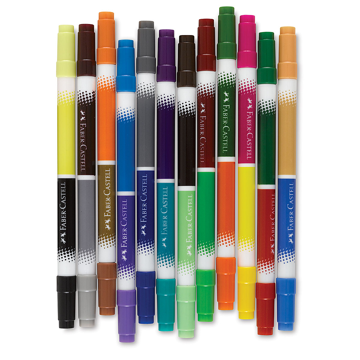 Faber-Castell Duo Tip Washable Markers 12 Set
