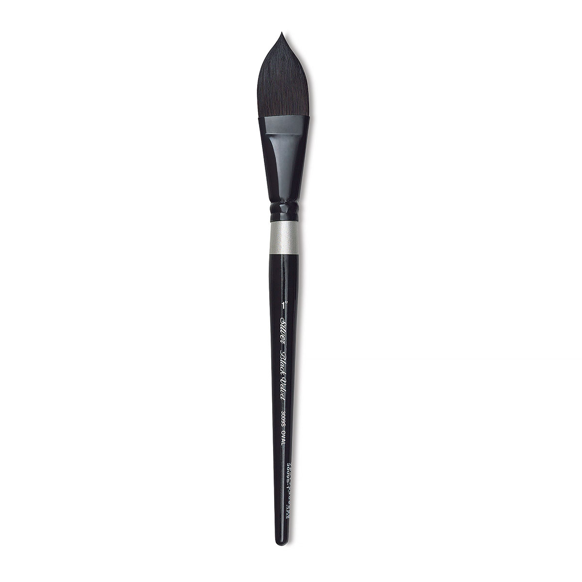 Silver Brush 3012S-014 Black Velvet Short Handle Blend Squirrel and Risslon Brush 1//4-Inch Dagger Striper