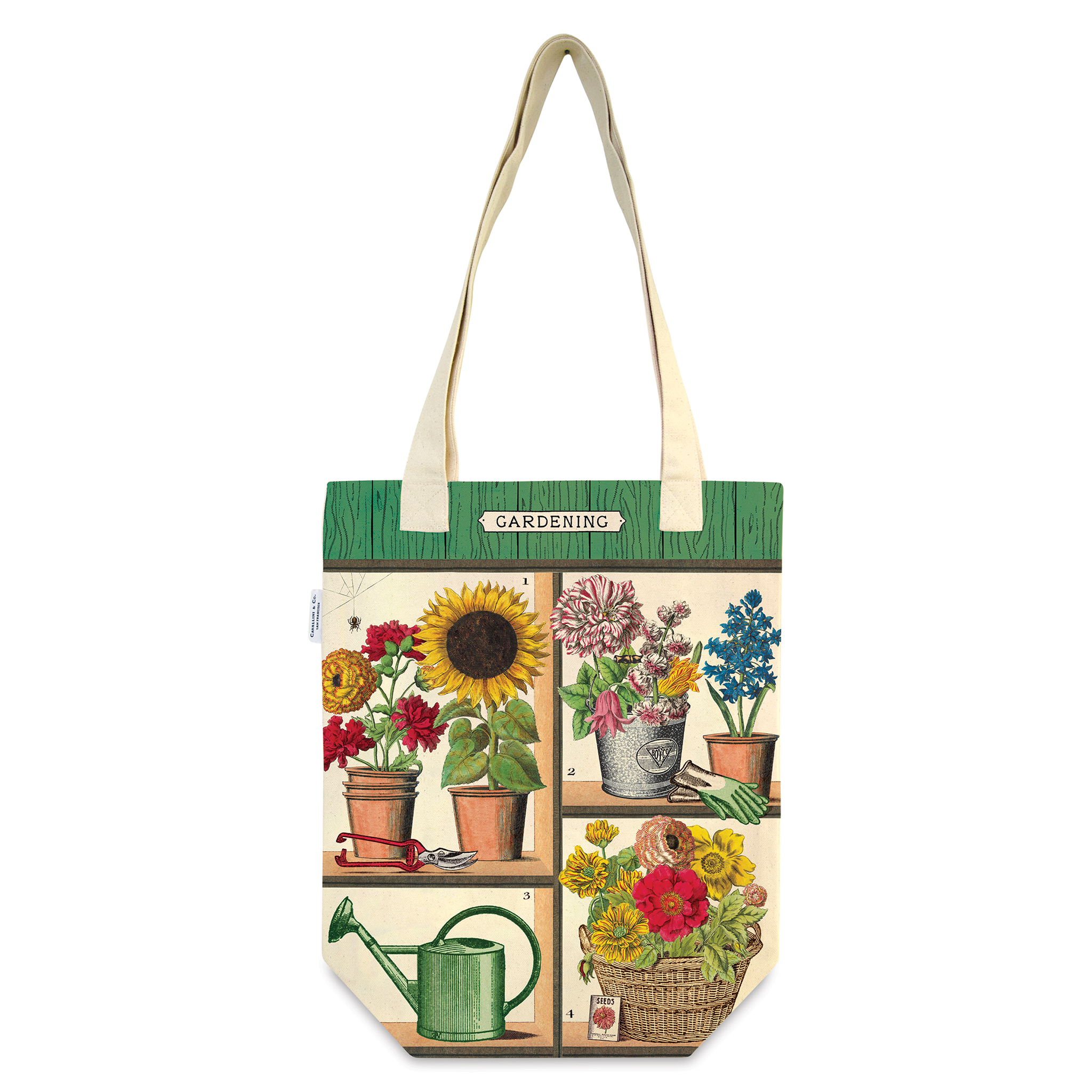 Cavallini Vintage Gardening Tote Bag | BLICK Art Materials