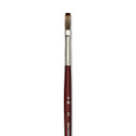 Royal & Langnickel SableTek Brush - Flat, Short Handle, Size 6