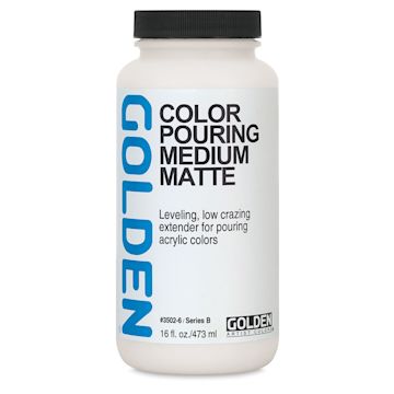 Open in modal - Golden Color Pouring Medium - Matte,  16 oz