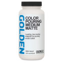 Golden Color Pouring Medium - Matte,